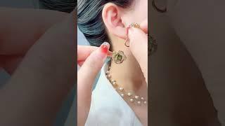 Earrings Sharing Creator Center Creative Inspiration Exquisite Women Must #Beautiful High Sense