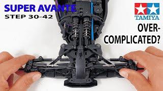 BUiLDiNG the Tamiya Super Avante TD4 - Step by Step 30-42: Front Suspension!