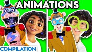 ANIMATIONS WITH ZERO BUDGET! (ENCANTO, FNAF, SONIC.EXE, SPONGEBOB, WOLFOO, & MORE!) *COMPILATION*