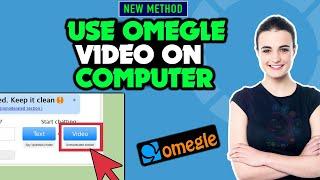 How to use omegle video on computer 2024 | Use Omegle on laptop/PC