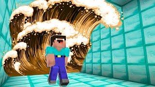 НУБ ПРОТИВ ЦУНАМИ ИЗ ШОКОЛАДА В МАЙНКРАФТ ! КАК ВЫЖИТЬ НУБУ В MINECRAFT ТРОЛЛИНГ ЛОВУШКА МУЛЬТИК