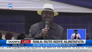 Kinara wa ODM Raila Odinga asema Rais Ruto ndiye alimtafuta ili kutia sahihi makubaliano ya ushiriki