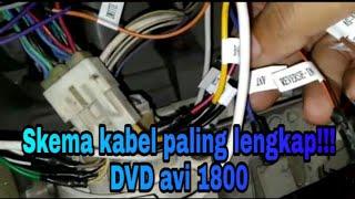 Review + Tutorial pemasangan double din avi 1800 dsb #cadasvariasi