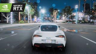 GTA V : QuantV + NVE Insane Combination 4K Gameplay on RTX 4070 TI 12GB || RTGI preset