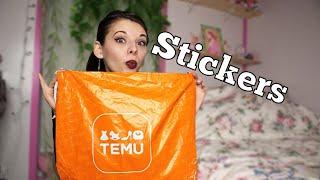 TEMU Stickers: Haul! || TEMU Review!