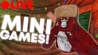 GORILLA TAG MINIGAMES LIVE!