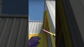 How to smoke hell on nuke from T roof by karrigan (128 tick) #shorts