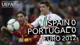 INIESTA, RONALDO, WORLD CUP 2018: SPAIN beats PORTUGAL on penalties to reach the EURO 2012 final!