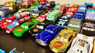 Disneys Cars: Police Lightning McQueen, Tow Mater, Sally, Boost, Dinoco King, Chick Hicks, Mack