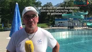 Schöbatz bald 35 Jahre als Bademeister im Dienst