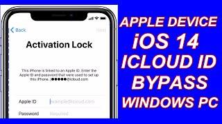 [Windows Pc] iOS14 Apple Device iCloud Bypass|Jailbreak|Install Safeshutdown Fix Logo.