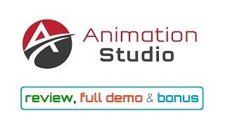 Animation Studio Review Full Demo Bonus - Create Animated Explainer Videos in ANY Language