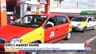 OMC's Market Share: Star Oil ranked among the top three in the industry