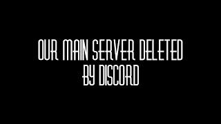 MAIN KILLA HUB SERVER DELETED BY DISCORD | BUT WE ARE..