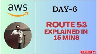 Day-6 | Route53 explained in 15 mins | AWS FREE COURSE |#devops #aws #abhishekveeramalla