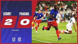 USA win in Pochettino's first game | USMNT 2-0 Panama | Official Highlights