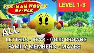 PAC-MAN World Re-Pac - Level 1-3: Crazy Cannonade (100%)