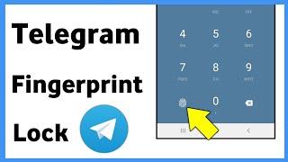 Telegram Finger Lock | Telegram Fingerprint Lock | Telegram Me Fingerprint Kaise Lagaye