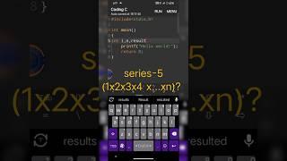 #mobile #coding #python #program #prgraming #htmlcoding #series-5 (1x2x3x4x...xn) 2024.