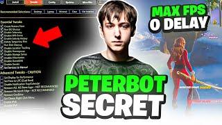  SECRET Peterbot Settings to BOOST FPS & ZERO Delay in Fortnite Chapter 6! 