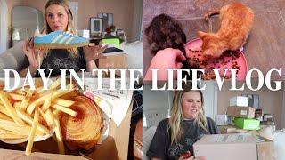 DAY IN MY LIFE VLOG | saltair event + pr unboxing + kitten emergency + budgeting + in n out mukbang