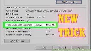 How to Increase AMD Radeon HD NEW TRICK And More VRAM 1GB 2GB 3GB 4GB