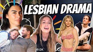 Reacting to Lesbian TikTok Drama 2025 (FLETCHER + JOJO SIWA?!)
