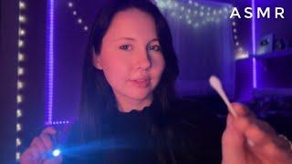 ASMR~There's Something In Your Eye️(Eye Exam, Light Triggers & EXTRA Clicky Mouth Sounds)