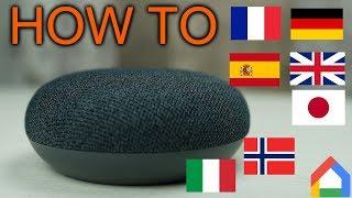 How to Change Google Home Language