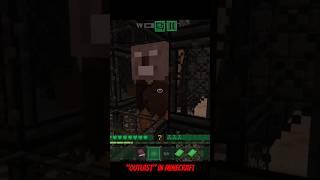 OUTLAST in Minecraft Bedrock #minecraft #shorts #mcpe #unshodcraft #short