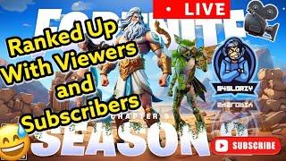 Fortnite chapter 5 season 2 Ranked Up With Viewers and Subs #fortnite #viral #shortvideo #shorts