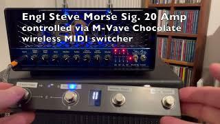 Engl Steve Morse Signature Amp - controlled via M-Vave Chocolate