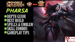 PHARSA GUIDE 2022 MOBILE LEGENDS | pharsa best build 2022 | Parsha tutorial | pro tips and tricks