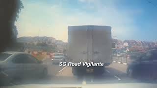 21jun2025 pasir ris drive 1 camcar lane changing accident getgo honda grace #SLR1229P