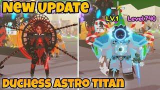 How to get Duchess Astro Titan and New Update in Bathroom Attack | Roblox #roblox #BathroomAttack