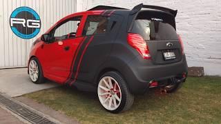 Chevrolet Spark Half Wrap | by ROCKET GARAGE