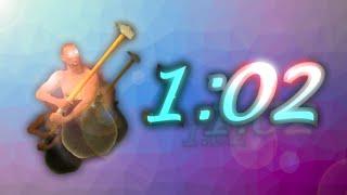 Getting Over It Speedrun Former World Record in 1:02.922