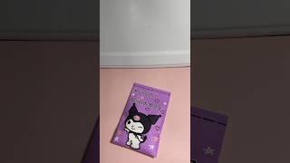 Kuromi blind bag!  #diy #papercraft #craft #blindbag #asmr #papersquishy #kpop #sanrio #kuromi