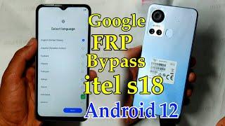 Itel S18 Google FRP Bypass  Account.  1M% S663L Android 12 Without pc 2023