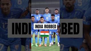 India Robbed in Qatar : India vs Qatar FIFA World Cup Qualifiers #indianfootball