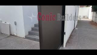 Telescopic Sliding Gate 3 gates  | Automatic & Space-Saving Solution