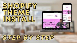 How To Install Shopify Boutique Theme + Canva Templates