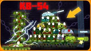 Escape monsters KV-54 Cartoons about tanks