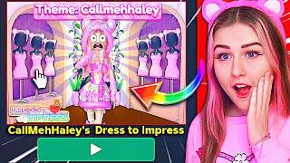 I Have MY *Own* DRESS TO IMPRESS GAME?!  I Played ROBLOX GAMES Made By FANS! 