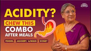 Best Way to Get Quick Relief from Acidity, Gas & Bloating | Chew This 6-Herb Mix After Meals