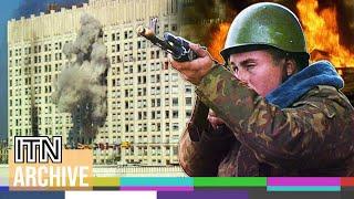 Russia's Black October | Explosive Footage of Moscow Street Battles | Archive Documentary (1993)