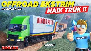 NYOBAIN OFFROAD TANJAKAN EKSTRIM NAIK TRUK TERBESAR !! CDID VERSI REALISTIS - Roblox Indonesia