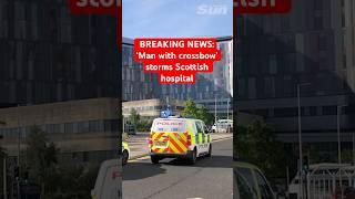 ‘Man with crossbow’ storms busy Scots hospital