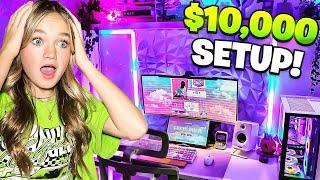 13 YEAR OLD'S NEW GAMING PC SETUP TOUR! ($10,000)