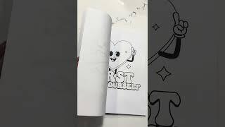 Anti-Valentine's Day Coloring Book | Flip Through  #coloringbookflipthrough #relaxingvideos